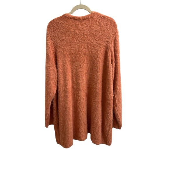 Colleen Lopez Coral Open Front Cardigan Size 2X - Picture 2 of 6